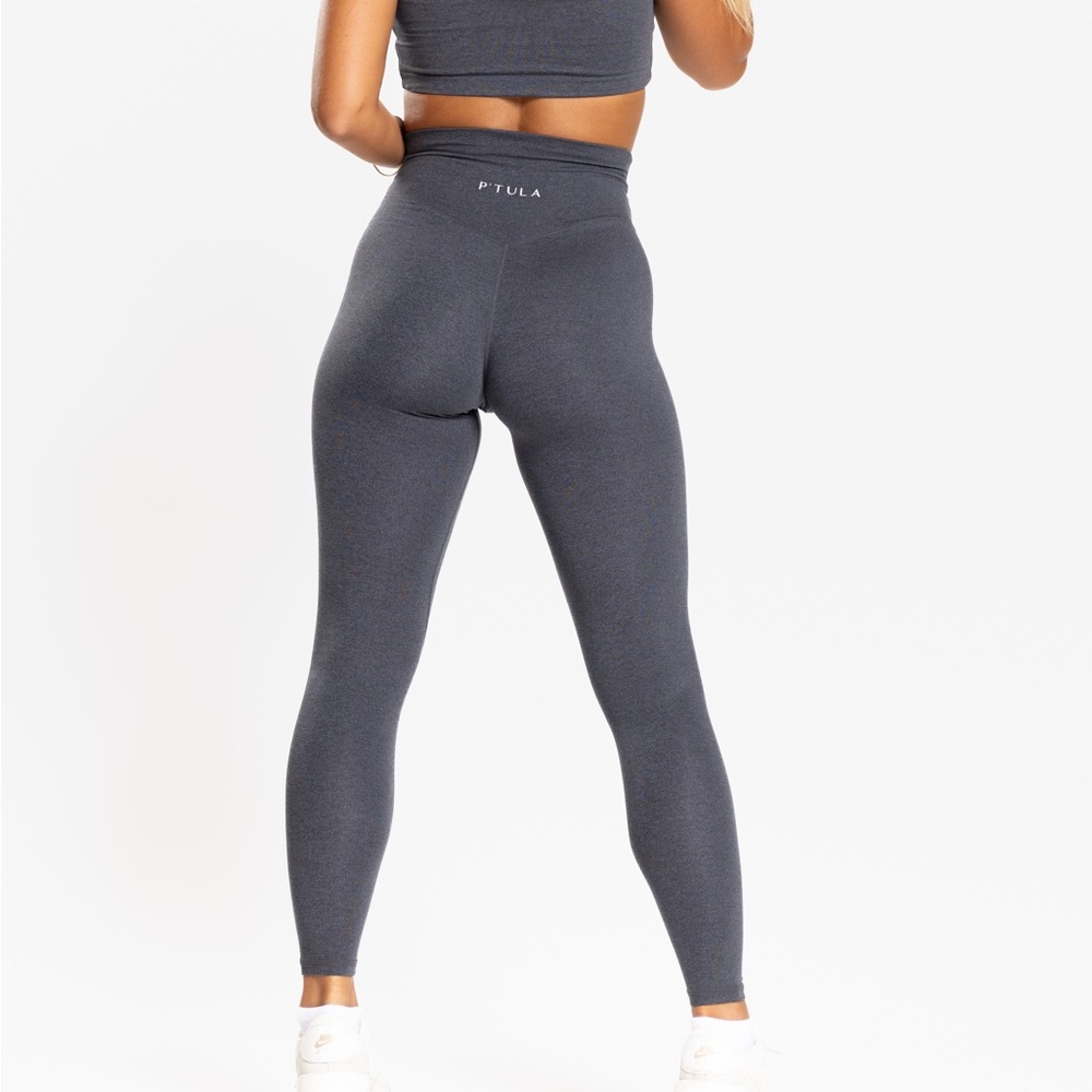 P'tula Gray BarePro High-Waisted Leggings